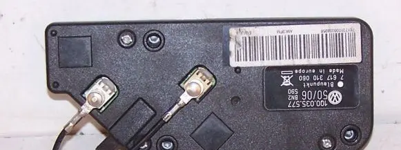 Volkswagen Eos Antenna control unit 1Q0035577C