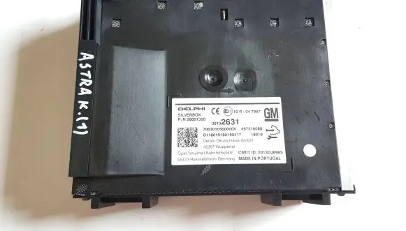 Opel Astra K GPS navigation control unit/module 39132631