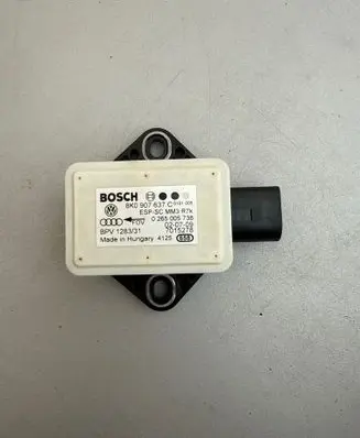 Audi A4 S4 B8 8K ESP acceleration yaw rate sensor 8K0907637C 7015278 0265005738