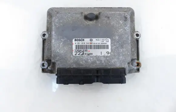 Fiat Doblo Engine control unit/module 73501235 0281010344