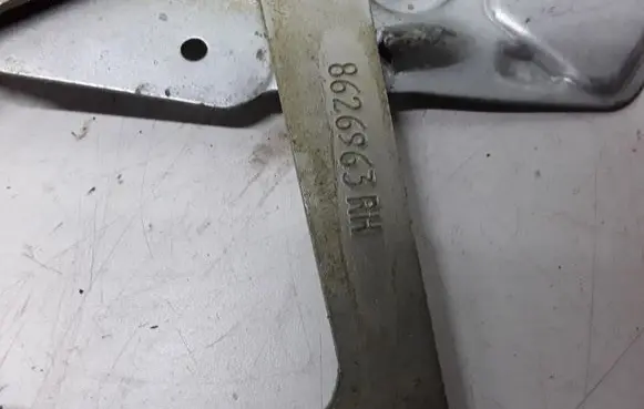 Volvo S60 Front door window regulator with motor 8626963