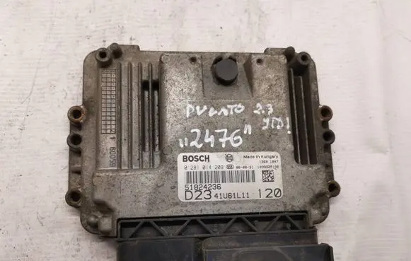 Fiat Ducato Engine ECU kit and lock set 0281014209 51824236 41U61L11