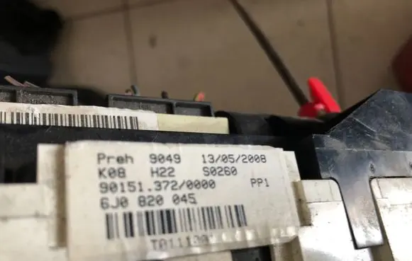 Seat Ibiza IV (6J,6P) Climate control unit 6J0820045 901513720000