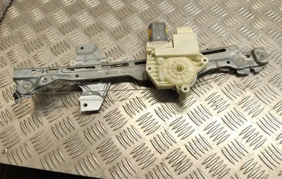 Peugeot 308 Rear door window regulator with motor 9678189980