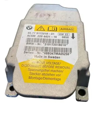 BMW 5 E60 E61 Airbag control unit/module 9172018