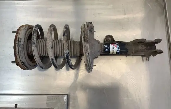 Hyundai Santa Fe Front shock absorber with coil spring 