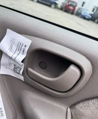Chrysler Grand Voyager IV Front door interior handle
