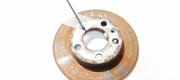 Skoda Fabia Mk2 (5J) Rear brake disc neventiliuojamas