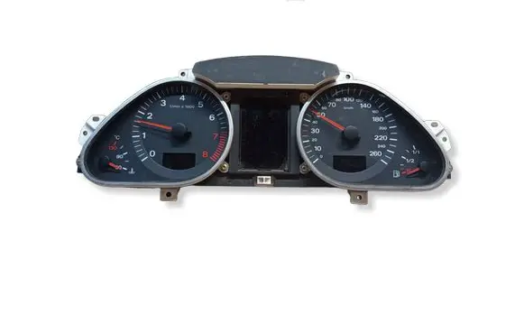 Audi A6 S6 C6 4F Speedometer (instrument cluster) 4F0920900M 4F0910900A 503000730106