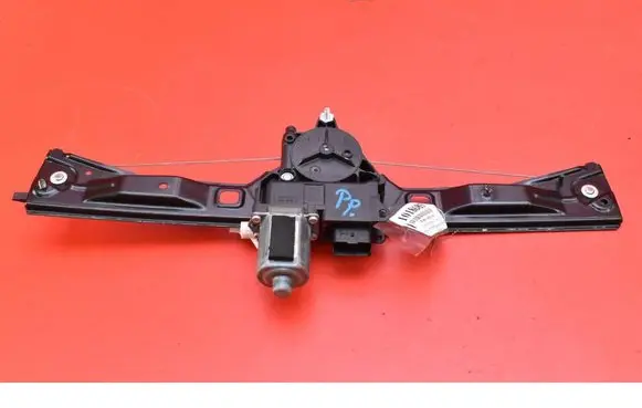 Front door window regulator with motor