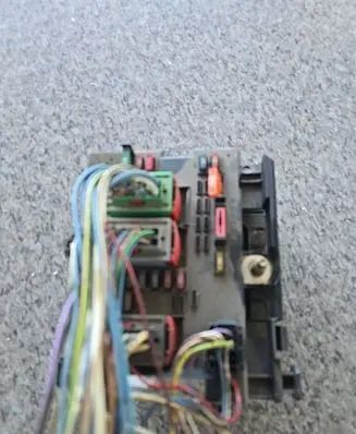 Peugeot 307 Fuse box set 9650664080
