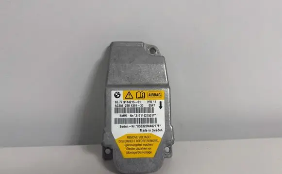 BMW 5 E60 E61 Airbag control unit/module 9114215 220439133 31911421501Y