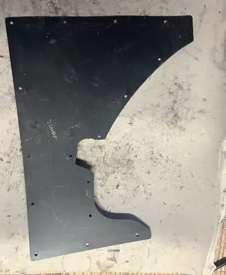 Fiat Scudo Trunk/boot lower side trim panel 