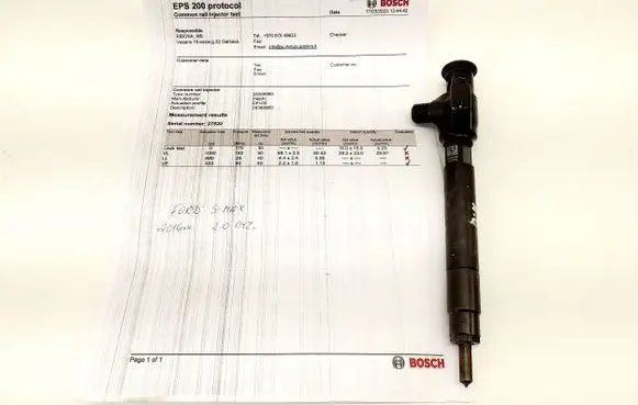 Ford S-MAX Fuel injector 9674984080 28388960