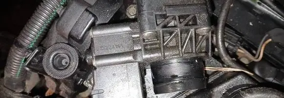 Peugeot 1007 Throttle valve 9656113080