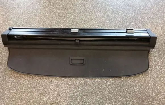 Parcel shelf load cover