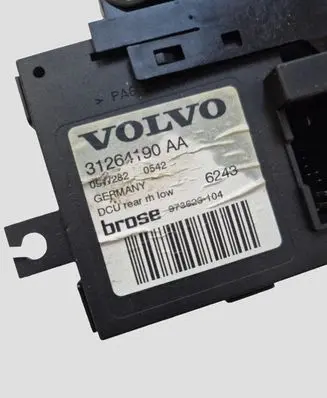 Volvo V50 Rear door window regulator motor 31264190AA 979040100