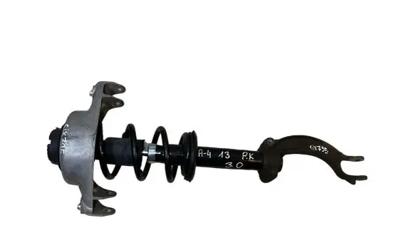 Front shock absorber with coil spring