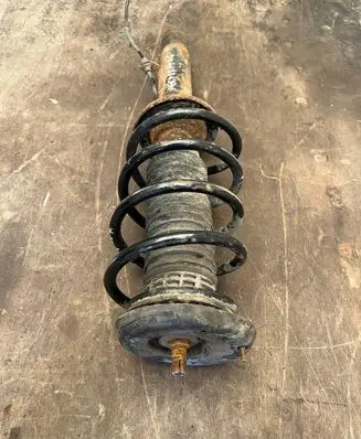 Peugeot 1007 Front shock absorber with coil spring