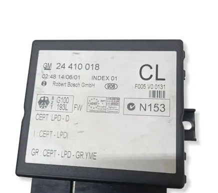 Opel Zafira A Comfort/convenience module 24410018 F005V00131