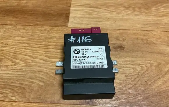 BMW 5 E60 E61 Fuel injection pump control unit/module 7229173 092321430 55892110