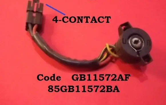 Ford Scorpio Ignition lock contact GB11572AF 85GB11572BA