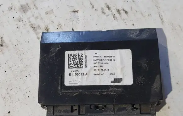 BMW 1 F20 F21 Climate control unit 6820235