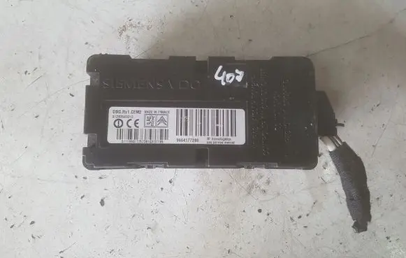 Peugeot 407 Tire pressure control unit 9664177280