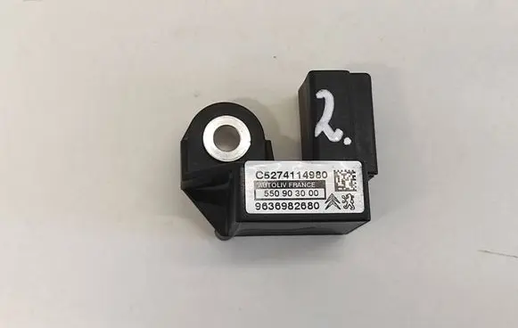 Peugeot 407 Airbag deployment crash/impact sensor 9636982680 550903000 C5274114980