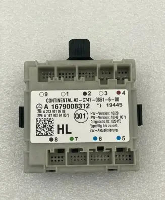 Mercedes-Benz GLE W167 Door control unit/module A1679008312 A1679029405