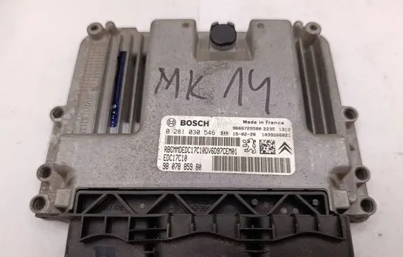 Peugeot Expert Engine control unit/module 0281030546 9807885980 9666729580