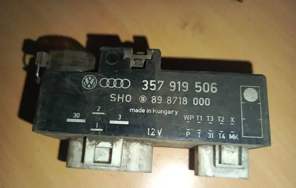 Audi A6 S6 C7 4G Coolant fan relay 357919506 898718000