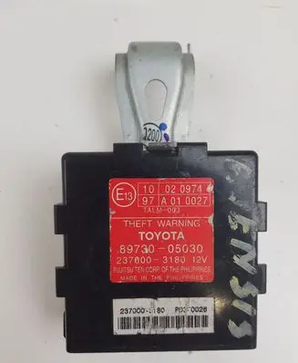 Toyota Avensis T250 Alarm control unit/module 8973005030 2370003180