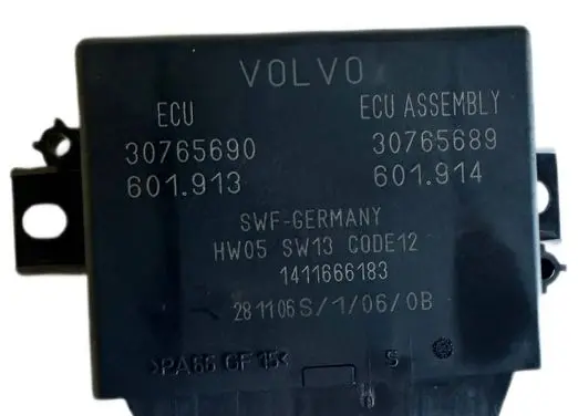 Volvo S60 Parking PDC control unit/module 30765690 30765689