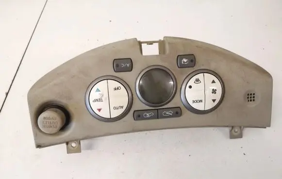 Nissan Micra Climate control unit 27500ax700 503722-3171