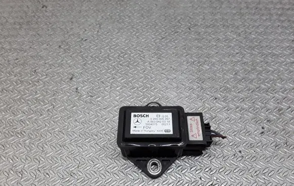 Mercedes-Benz E W211 ESP acceleration yaw rate sensor 0265005267 A0035420318