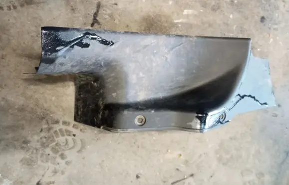 Mitsubishi Outlander Side skirt rear trim 7656A038