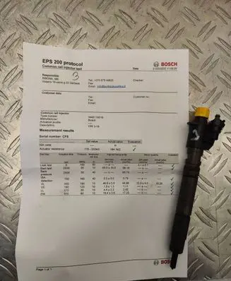 Volvo XC60 Fuel injector 0445116016