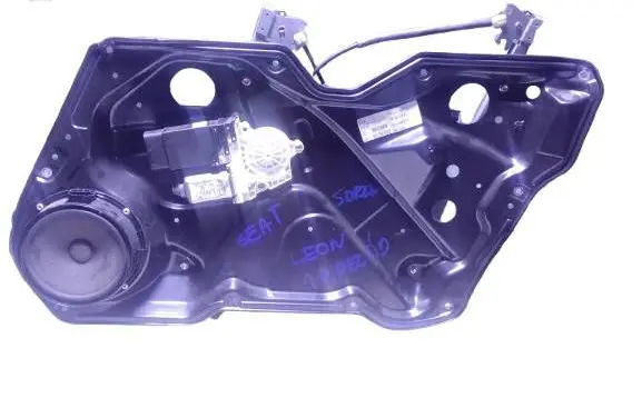 Seat Leon (1M) Front door window regulator with motor 1M1837730BKAS 1M1837730B