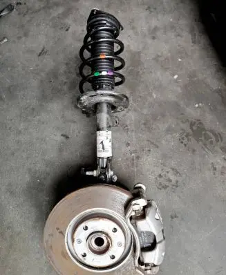 Citroen C4 III e-C4 Front wheel hub spindle knuckle 9836308680