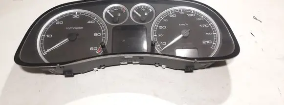 Peugeot 307 Speedometer (instrument cluster) P9636708880E05