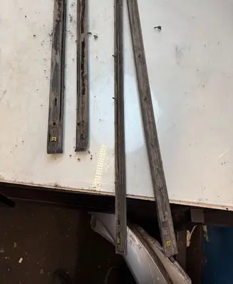 Audi A2 Front door trim (molding) 321132