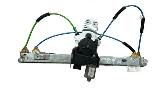 Citroen C5 Front door window regulator with motor 128000781 0130822444