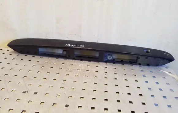 Mazda Premacy Trunk door license plate light bar 
