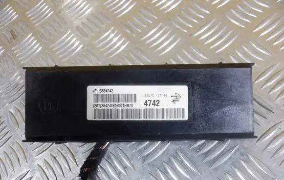 Opel Insignia A Air conditioning/heating control unit 13584742