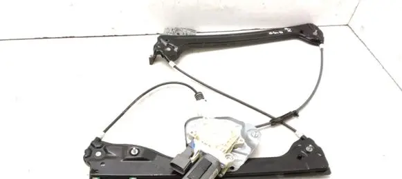 Front door window regulator with motor