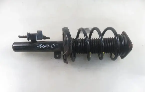 Front shock absorber with coil spring