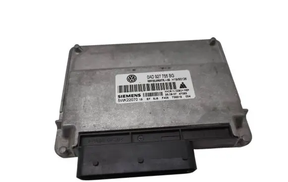 Volkswagen Touareg I Gearbox control unit/module 0AD927755BG 5WK22070