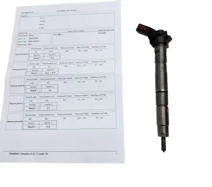 Audi A6 S6 C6 4F Fuel injector 059130277AJ 0445115054 0804040128