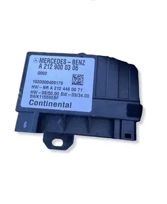 Mercedes-Benz E W212 Fuel injection pump control unit/module A2129000306 5WK11555EBF A2124460071